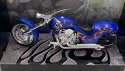 Chopper Iron CUSTOM niebieski:18 Motormax