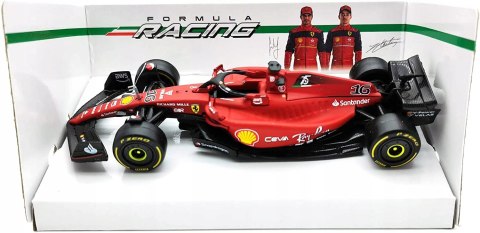 F1 FERRARI F1-75 2022 Ch. Leclerc #16 BBurago 1:43 F1 FERRARI F1-75 2022 Ch. Leclerc #16 BBurago 1:43