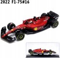 F1 FERRARI F1-75 2022 Leclerc 16 KASK BBurago 1:43