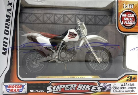 HONDA XR 400R na podstawce 1:18 Motormax HONDA XR 400R na podstawce 1:18 Motormax