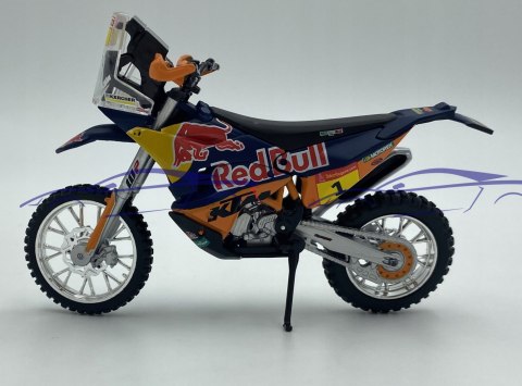 KTM 450 Rally Red Bull - Dakar 2019 1:18 Bburago KTM 450 Rally Red Bull - Dakar 2019 1:18 Bburago