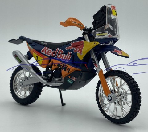 KTM 450 Rally Red Bull - Dakar 2019 1:18 Bburago KTM 450 Rally Red Bull - Dakar 2019 1:18 Bburago