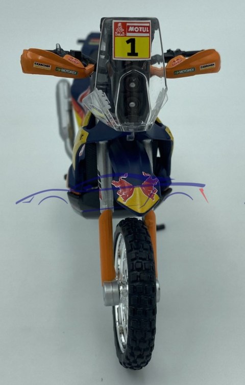 KTM 450 Rally Red Bull - Dakar 2019 1:18 Bburago KTM 450 Rally Red Bull - Dakar 2019 1:18 Bburago