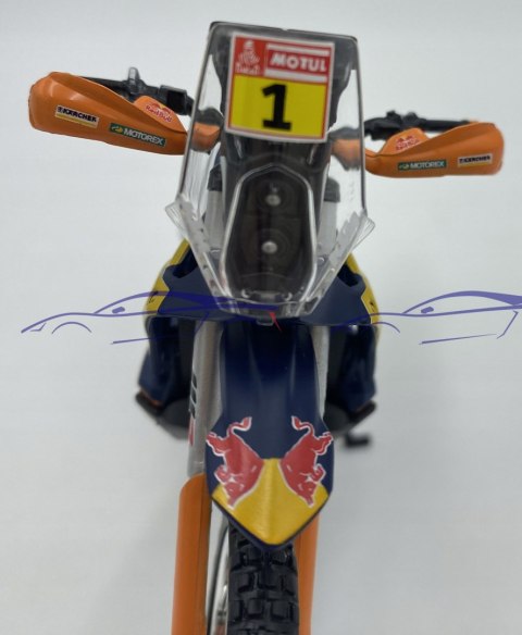 KTM 450 Rally Red Bull - Dakar 2019 1:18 Bburago KTM 450 Rally Red Bull - Dakar 2019 1:18 Bburago