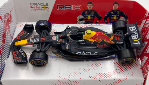 RB18 F1 Red Bull 2022 Sergio Perez BBurago 1:43 RB18 F1 Red Bull 2022 Sergio Perez BBurago 1:43