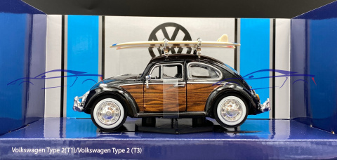 Volkswagen Beetle + surfboards 1:24 Motormax 79591 Volkswagen Beetle + surfboards 1:24 Motormax 79591