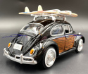 Volkswagen Beetle + surfboards 1:24 Motormax 79591