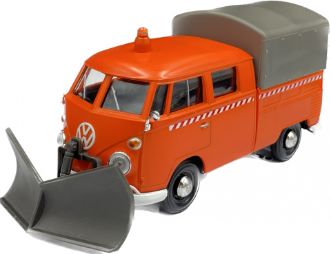 Volkswagen Type 2 (T1) pług 1:24 Motormax 79593