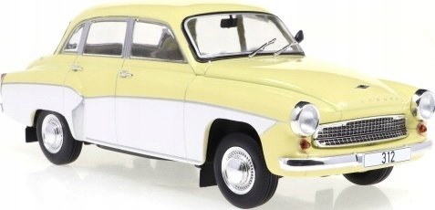 Wartburg 312 1974 model METAL WhiteBox 1:24