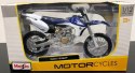 YAMAHA YZ 450F motocykl model 1:12 Maisto 68289