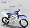 YAMAHA YZ 450F motocykl model 1:12 Maisto 68289