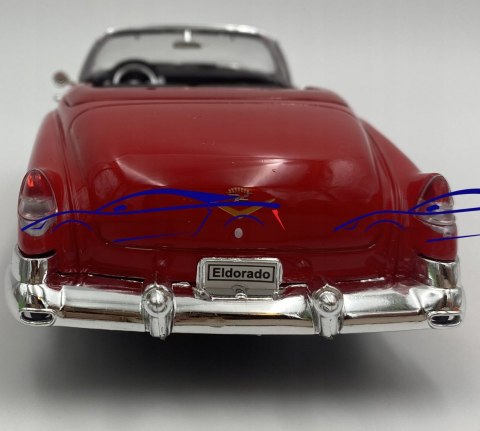 1953 Cadillac Eldorado cabrio 22414 WELLY 1:24 1953 Cadillac Eldorado cabrio 22414 WELLY 1:24