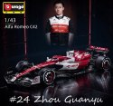 ALFA ROMEO C42 F1 2022 Guanyu Zhou 24 BBurago 1:43