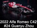 ALFA ROMEO C42 F1 2022 Guanyu Zhou 24 BBurago 1:43