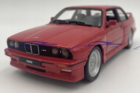 BMW M3 (E30) 1986 1:24 model Bburago 21100 red BMW M3 (E30) 1986 1:24 model Bburago 21100 red
