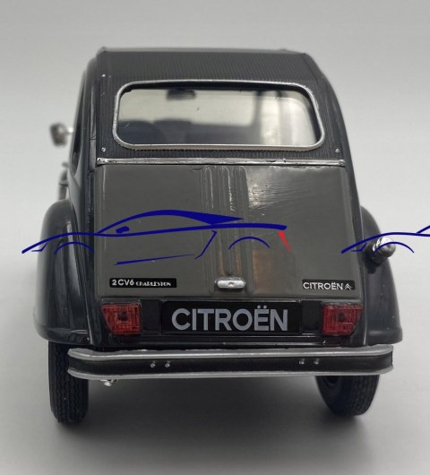 CITROEN 2CV 6 Charleston model 24009 WELLY 1:24 CITROEN 2CV 6 Charleston model 24009 WELLY 1:24