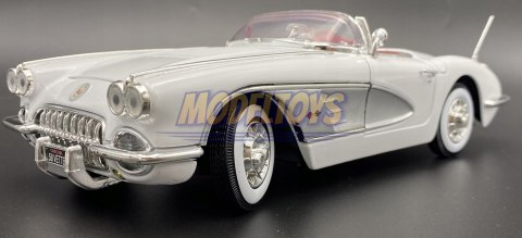 Chevrolet CORVETTE 1958 1:18 model Motormax 73109 Chevrolet CORVETTE 1958 1:18 model Motormax 73109