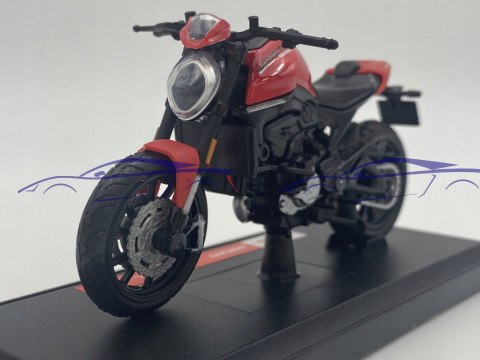 DUCATI Monster 2021 red motocykl model 1:18 Maisto DUCATI Monster 2021 red motocykl model 1:18 Maisto