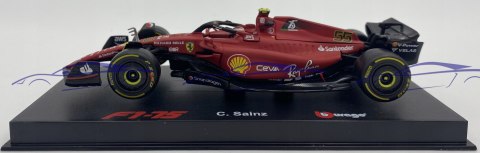 F1 FERRARI F1-75 2022 Sainz 15 KASK BBurago 1:43 F1 FERRARI F1-75 2022 Sainz 15 KASK BBurago 1:43