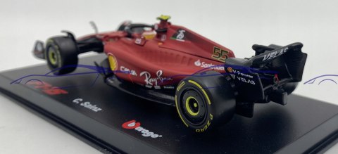 F1 FERRARI F1-75 2022 Sainz 15 KASK BBurago 1:43 F1 FERRARI F1-75 2022 Sainz 15 KASK BBurago 1:43