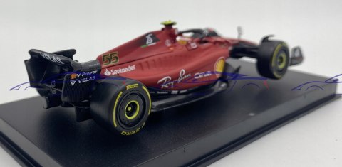 F1 FERRARI F1-75 2022 Sainz 15 KASK BBurago 1:43 F1 FERRARI F1-75 2022 Sainz 15 KASK BBurago 1:43