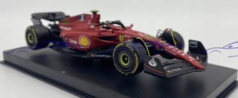 F1 FERRARI F1-75 2022 Sainz 15 KASK BBurago 1:43 F1 FERRARI F1-75 2022 Sainz 15 KASK BBurago 1:43