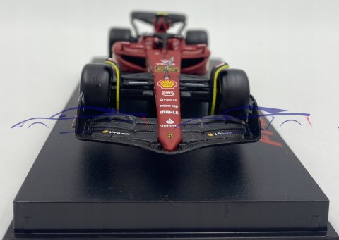 F1 FERRARI F1-75 2022 Sainz 15 KASK BBurago 1:43 F1 FERRARI F1-75 2022 Sainz 15 KASK BBurago 1:43