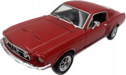 Ford MUSTANG GT 1967 red model 22522 Welly 1:24