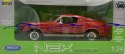 Ford MUSTANG GT 1967 red model 22522 Welly 1:24