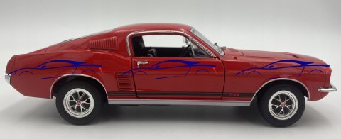 Ford MUSTANG GT 1967 red model 22522 Welly 1:24 Ford MUSTANG GT 1967 red model 22522 Welly 1:24