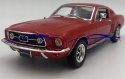 Ford MUSTANG GT 1967 red model 22522 Welly 1:24