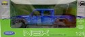 JEEP Gladiator 2020 blue model 24103 Welly 1:27