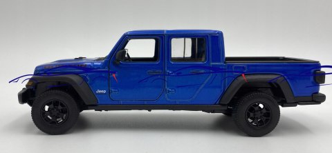 JEEP Gladiator 2020 blue model 24103 Welly 1:27 JEEP Gladiator 2020 blue model 24103 Welly 1:27