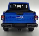 JEEP Gladiator 2020 blue model 24103 Welly 1:27