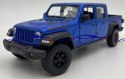 JEEP Gladiator 2020 blue model 24103 Welly 1:27