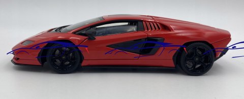 LAMBORGHINI Countach LP800-4 S 24114 WELLY 1:24 LAMBORGHINI Countach LP800-4 S 24114 WELLY 1:24
