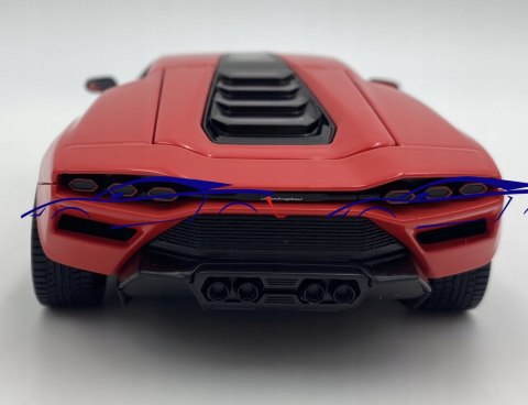 LAMBORGHINI Countach LP800-4 S 24114 WELLY 1:24 LAMBORGHINI Countach LP800-4 S 24114 WELLY 1:24