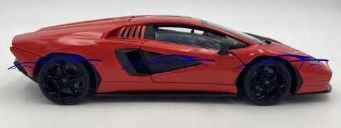 LAMBORGHINI Countach LP800-4 S 24114 WELLY 1:24 LAMBORGHINI Countach LP800-4 S 24114 WELLY 1:24