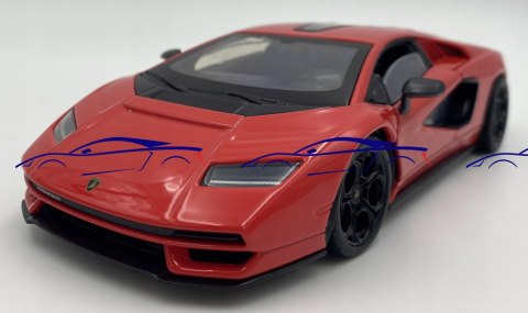 LAMBORGHINI Countach LP800-4 S 24114 WELLY 1:24 LAMBORGHINI Countach LP800-4 S 24114 WELLY 1:24