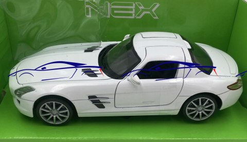 MERCEDES AMG SLS samochód model 24025 Welly 1:24 MERCEDES AMG SLS samochód model 24025 Welly 1:24
