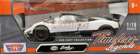 PAGANI Zonda 5 red 1:18 model Motormax 79158 PAGANI Zonda 5 red 1:18 model Motormax 79158