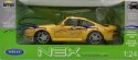 PORSCHE 959 yellow 24076 WELLY 1:24