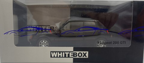 Peugeot 205 GTI 1988 black 124161 Whitebox 1:24 Peugeot 205 GTI 1988 black 124161 Whitebox 1:24