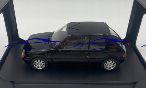 Peugeot 205 GTI 1988 black 124161 Whitebox 1:24 Peugeot 205 GTI 1988 black 124161 Whitebox 1:24