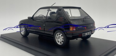 Peugeot 205 GTI 1988 black 124161 Whitebox 1:24 Peugeot 205 GTI 1988 black 124161 Whitebox 1:24
