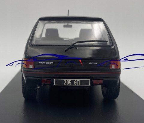 Peugeot 205 GTI 1988 black 124161 Whitebox 1:24 Peugeot 205 GTI 1988 black 124161 Whitebox 1:24