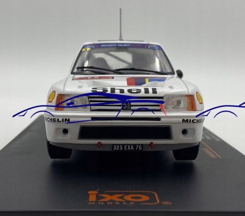 Peugeot 205 T16 #6 T.Salonen M.Carlo 1985 IXO 1:24 Peugeot 205 T16 #6 T.Salonen M.Carlo 1985 IXO 1:24
