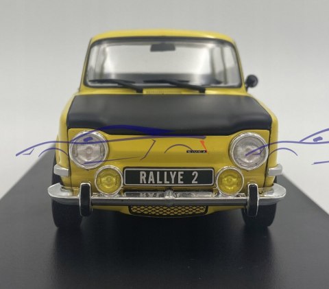 SIMCA 1000 Rallye 2 model 1/24 WhiteBox 124153 SIMCA 1000 Rallye 2 model 1/24 WhiteBox 124153