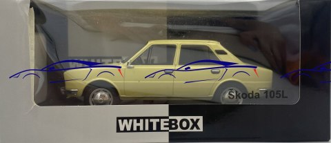 Skoda 105L 1976 model 124163 WhiteBox 1:24 Skoda 105L 1976 model 124163 WhiteBox 1:24