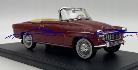 Skoda Felicia cabrio model 124154 WhiteBox 1:24 Skoda Felicia cabrio model 124154 WhiteBox 1:24